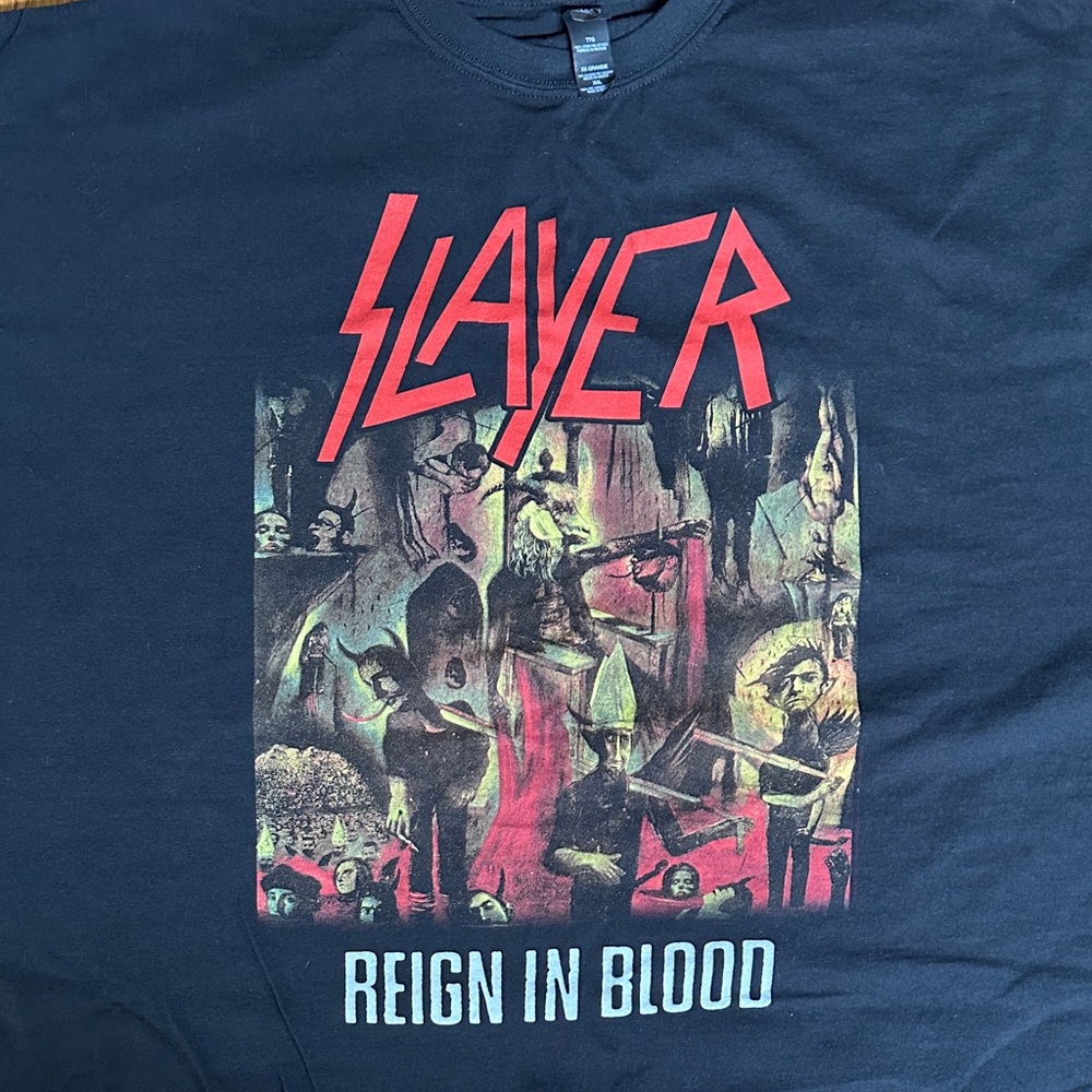 Slayer -Reign in Blood Black Men’s T-Shirt